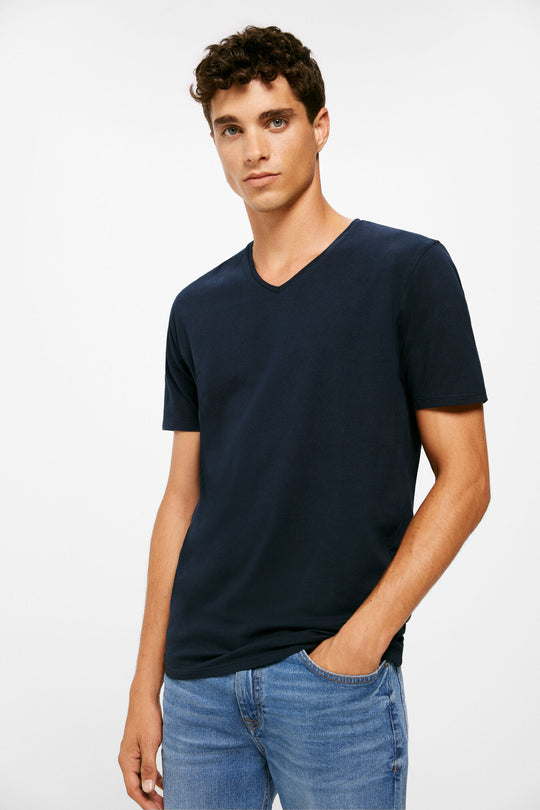 Basic lycra peak t-shirt