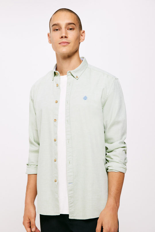 Color structured shirt