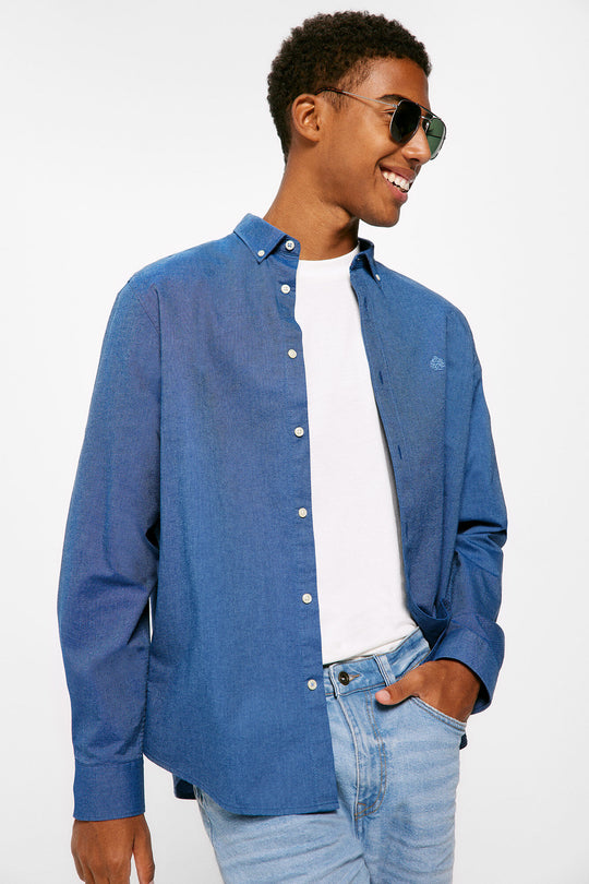 Colored oxford shirt