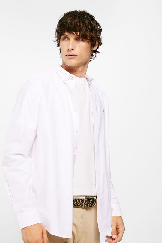 Colored oxford shirt