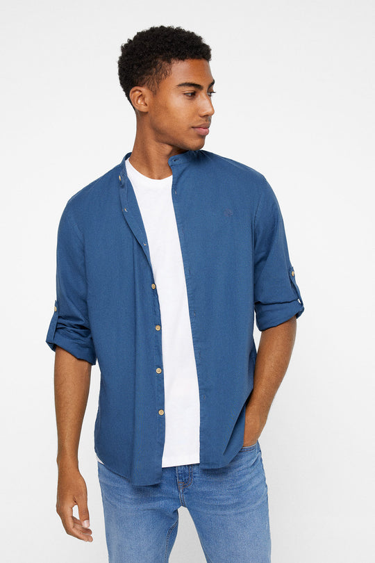 mandarin color shirt