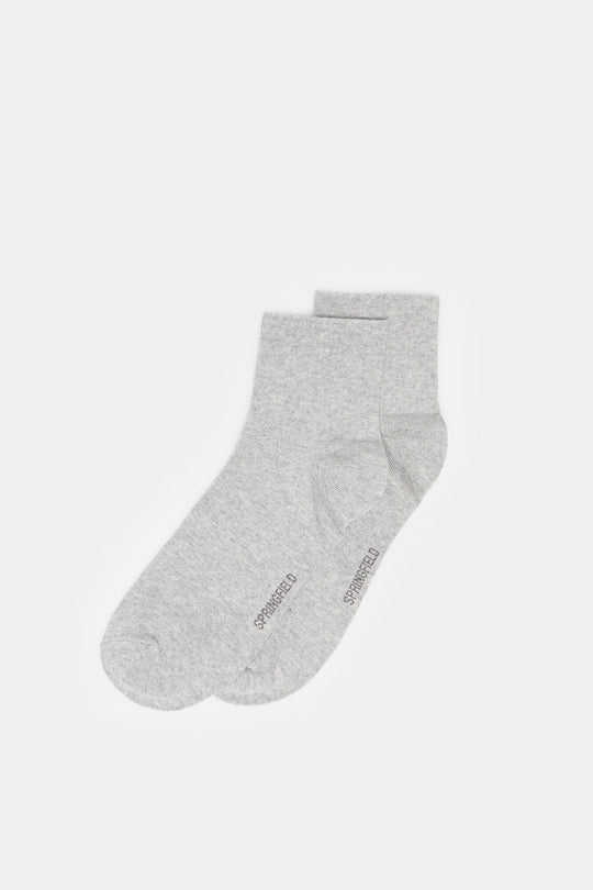 Ribbed ankle sports sock