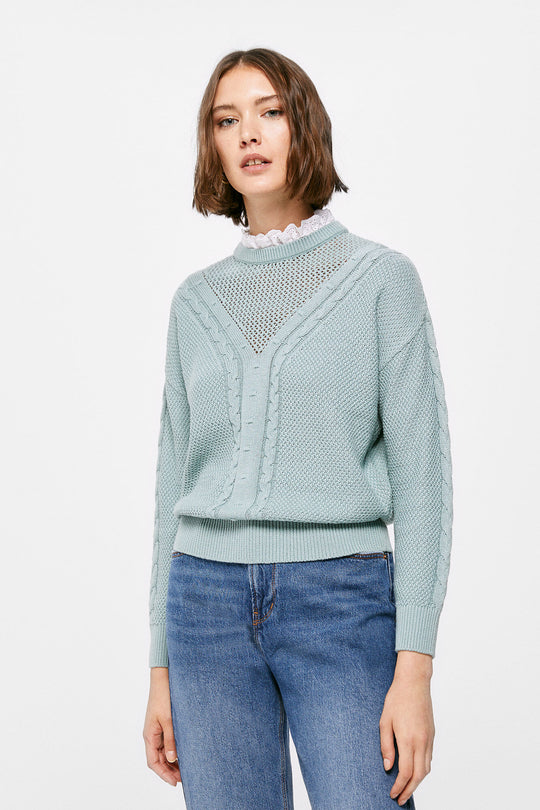Jersey Cable Knit