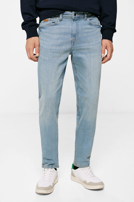 Slim light medium light wash jeans