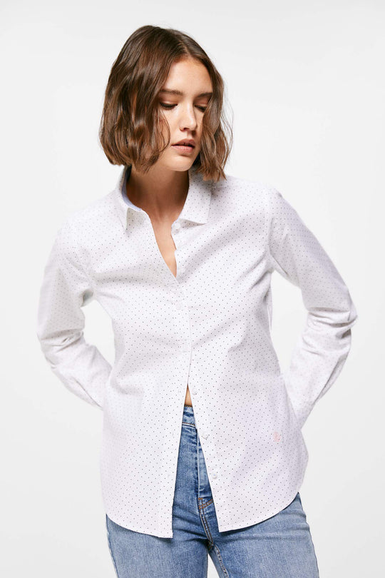 Cotton Oxford Blouse