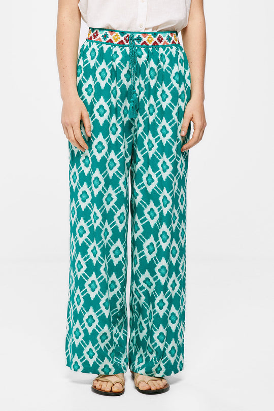 Flowy Printed Pants