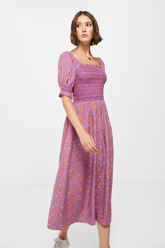 Honeycomb Midi Dress