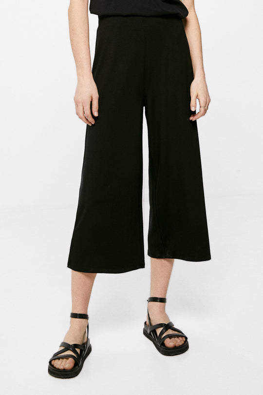Knit Culotte Pants