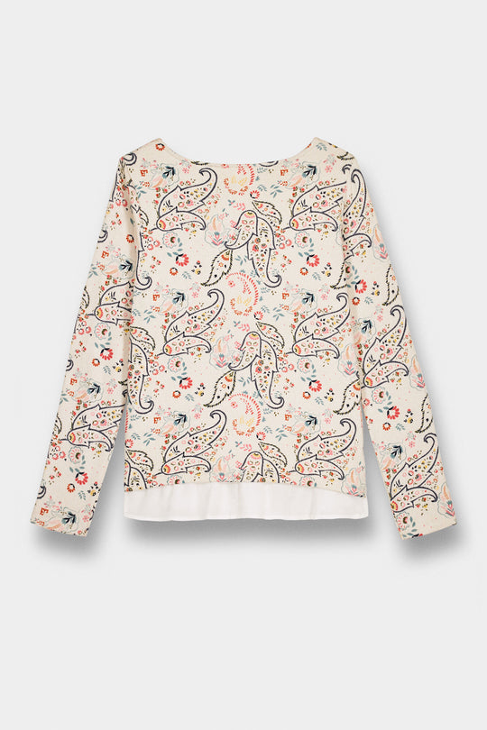 Bi-material T-shirt Shoulder Buttons