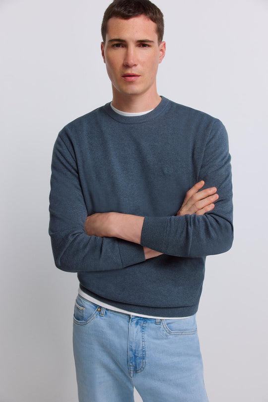 Basic round neck jumper