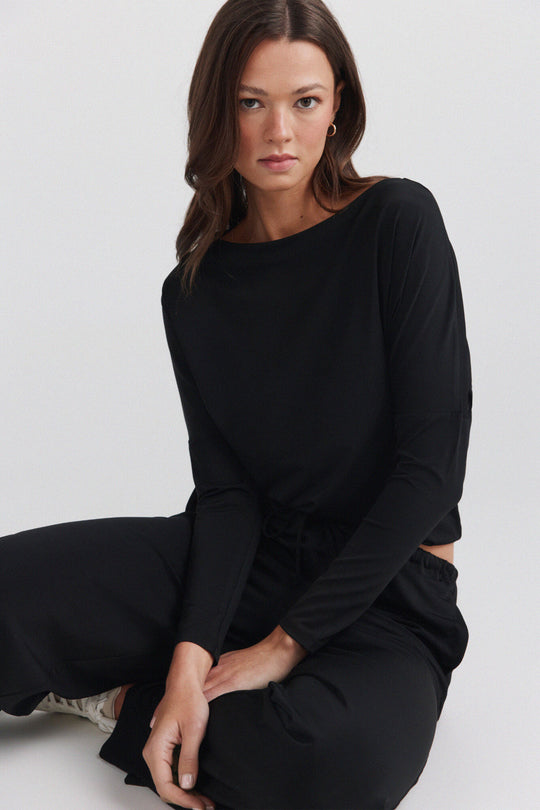 Batwing long sleeve T-shirt