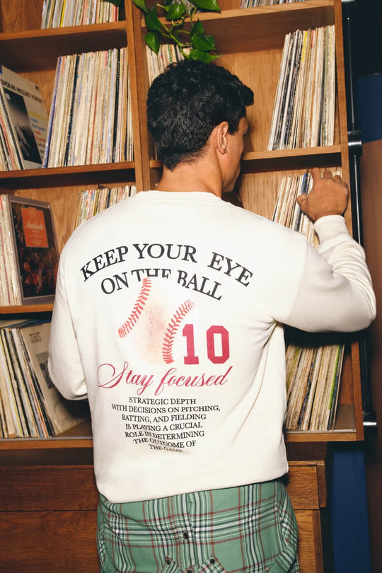 Ball 10 crew neck sweatshirt