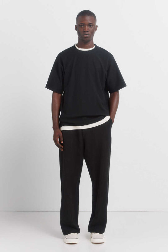 Straight jogger trousers
