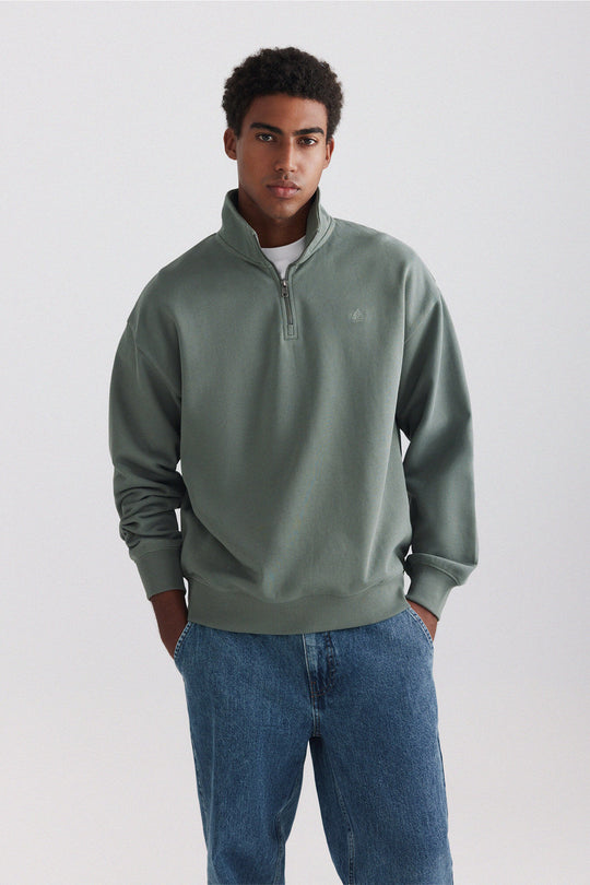 Trucker sweatshirt