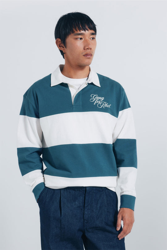 Long-sleeved rugby shirt