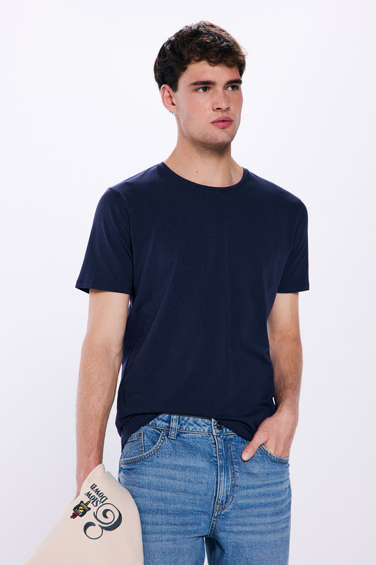 Basic cotton lycra t-shirt