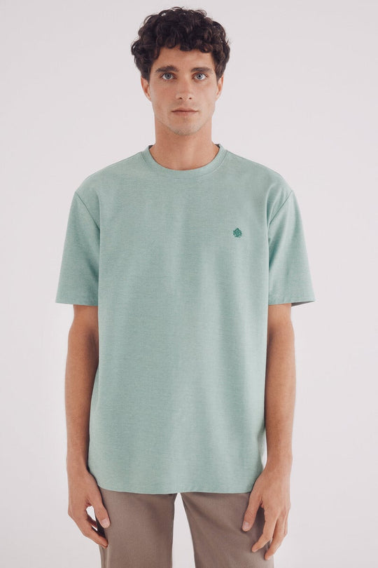 Oxford piqué T-shirt