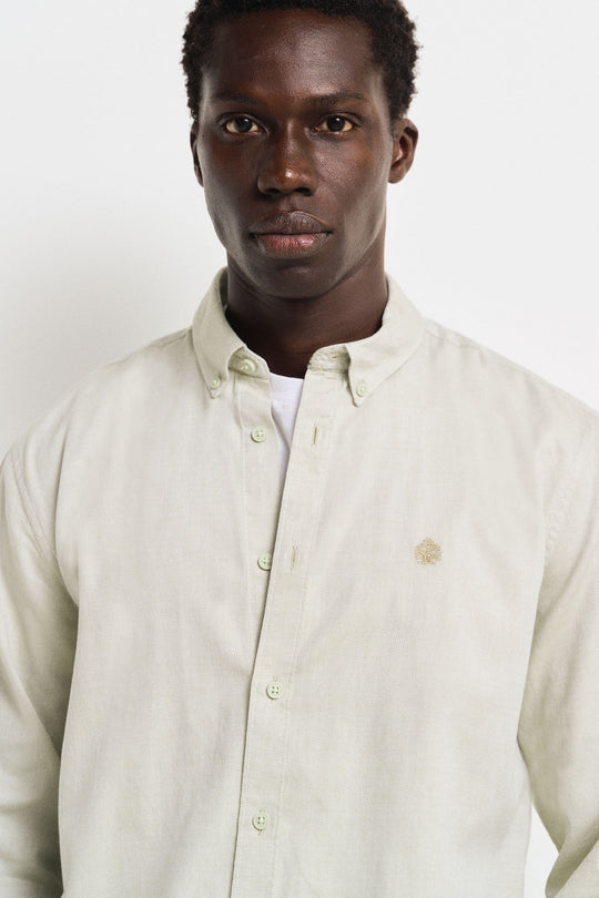 Two-tone structured shirt