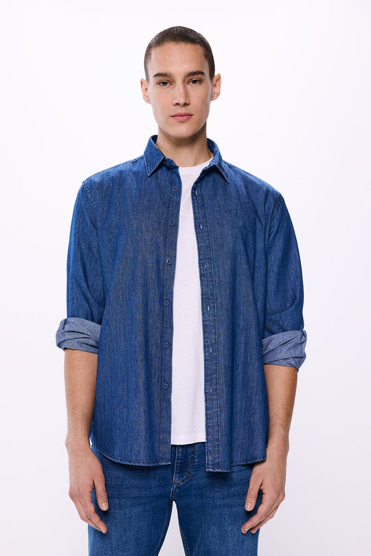Denim shirt