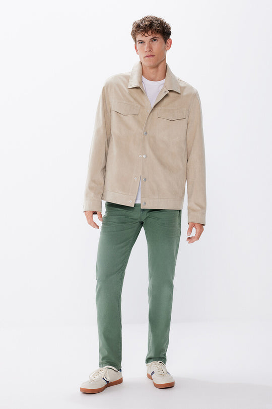 Slim Fit Coloured Trousers