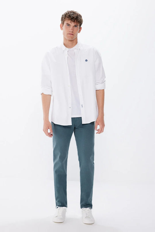 Slim Fit Coloured Trousers