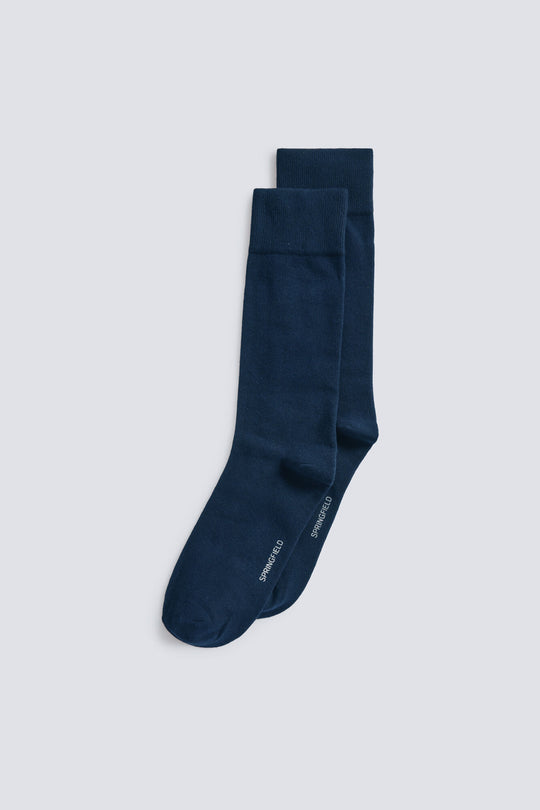 Long solid color socks