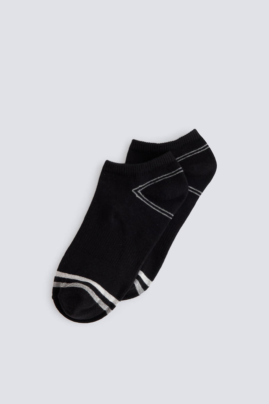 Ribbed ankle sock
