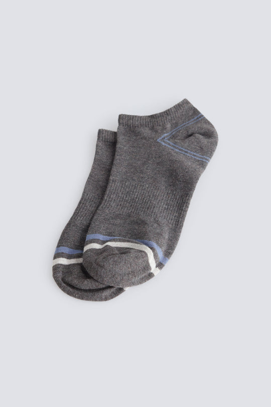 Ribbed ankle sock