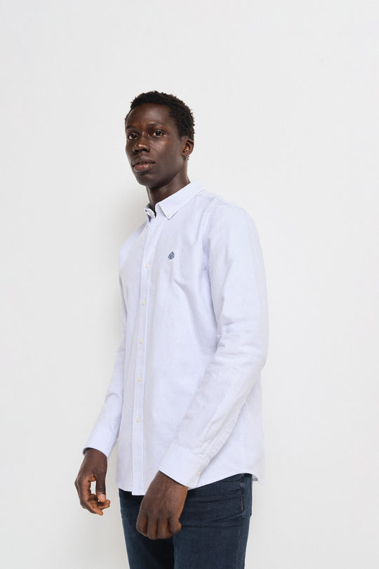 Striped Oxford shirt