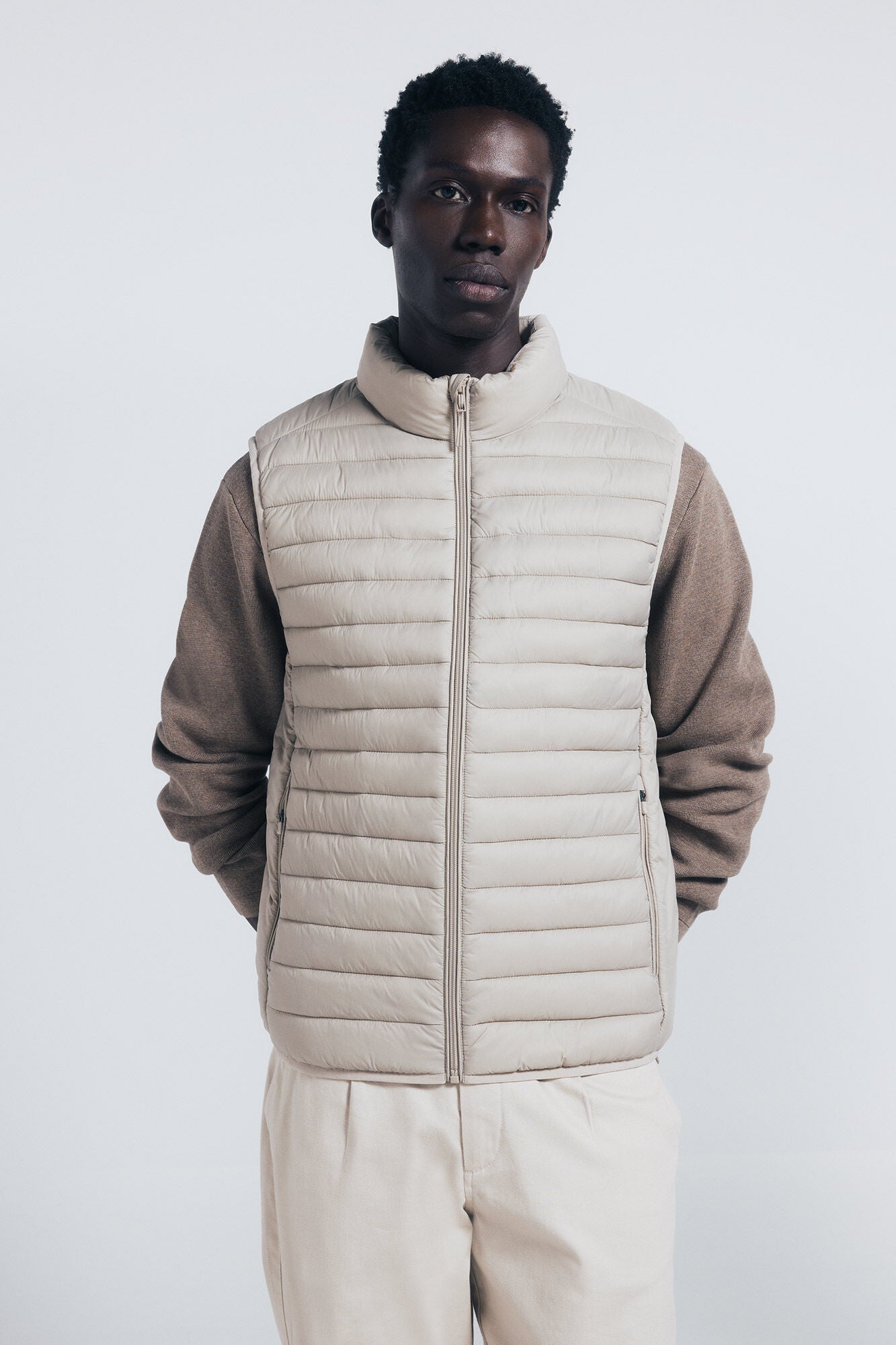 Men Sand Jackets|Quilted gilet|Springfiled – Springfield KSA