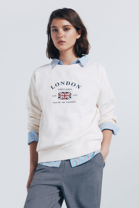 City graphic sweatshirt