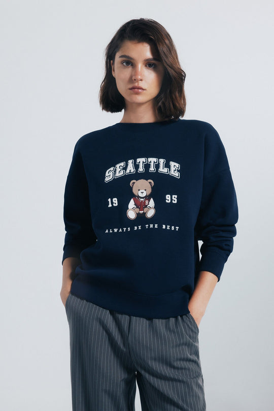 City graphic sweatshirt