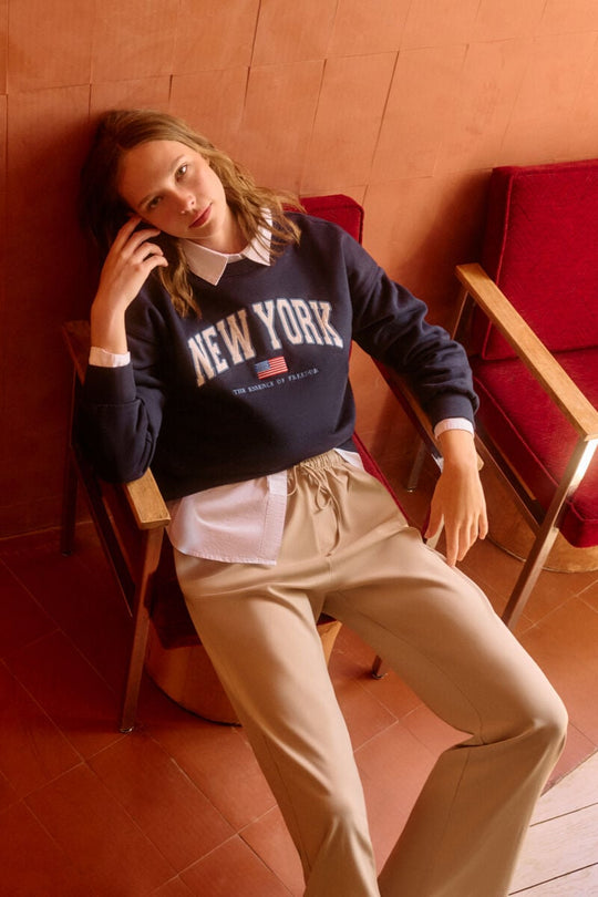 City graphic sweatshirt