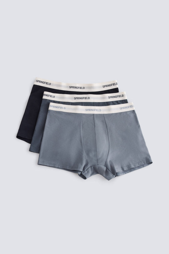 Pack 3 long boxers