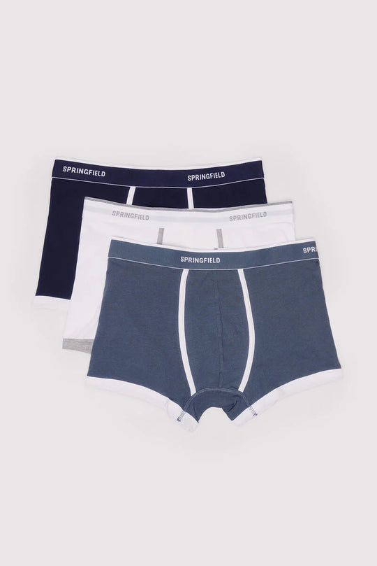 Pack of 3 contrast boxers