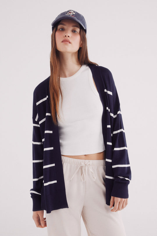 كارديغان نسائي خفيف مفتوح سهل التنسيق