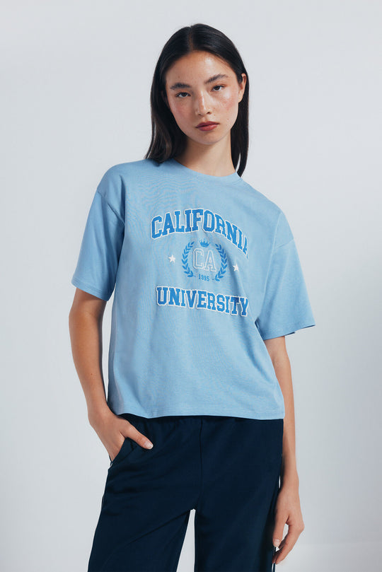 "California University" T-shirt