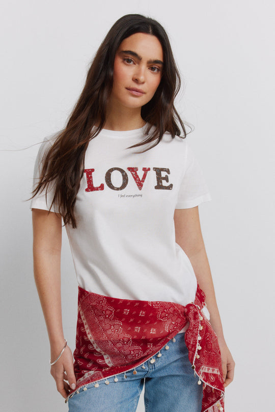 Cotton graphic T-shirt