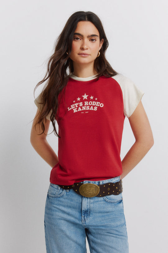 "rodeo" cotton T-shirt