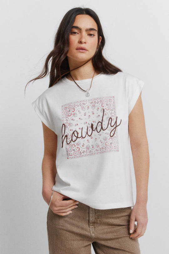 Bandana cotton T-shirt