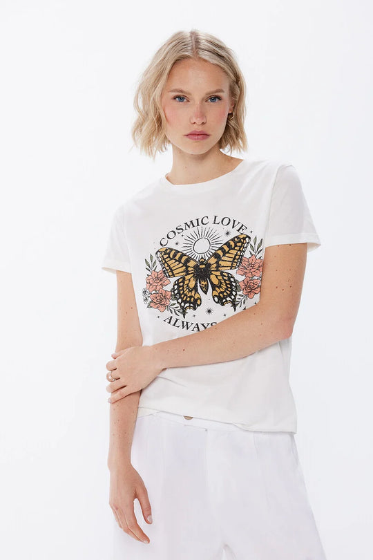 100% Cotton Ethnic Graphic T-Shirt