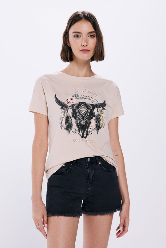 100% Cotton Wild Spirit T-Shirt