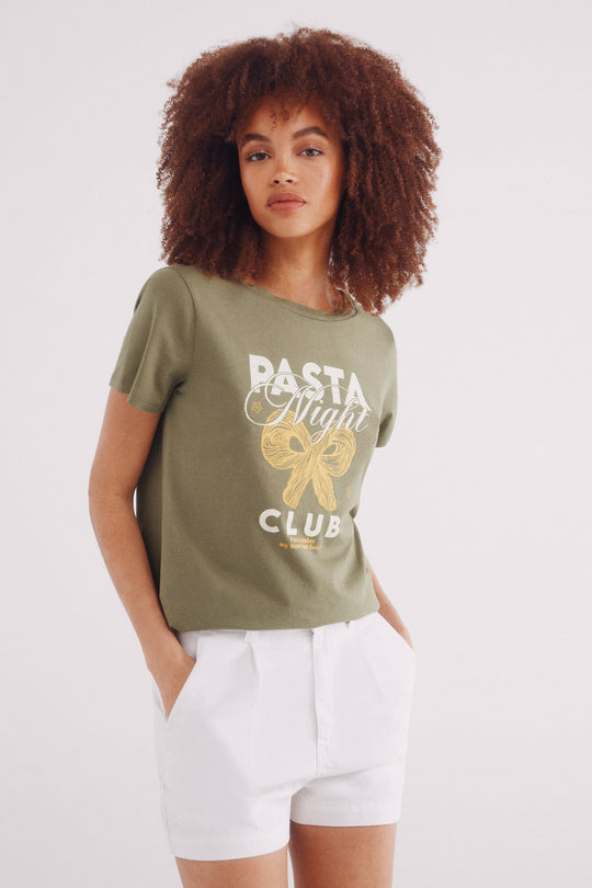 "Pasta club" T-shirt