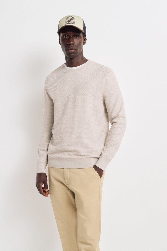 Textured jumper