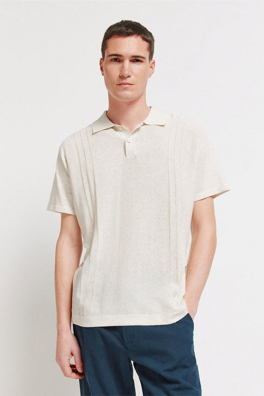 Link structure polo shirt