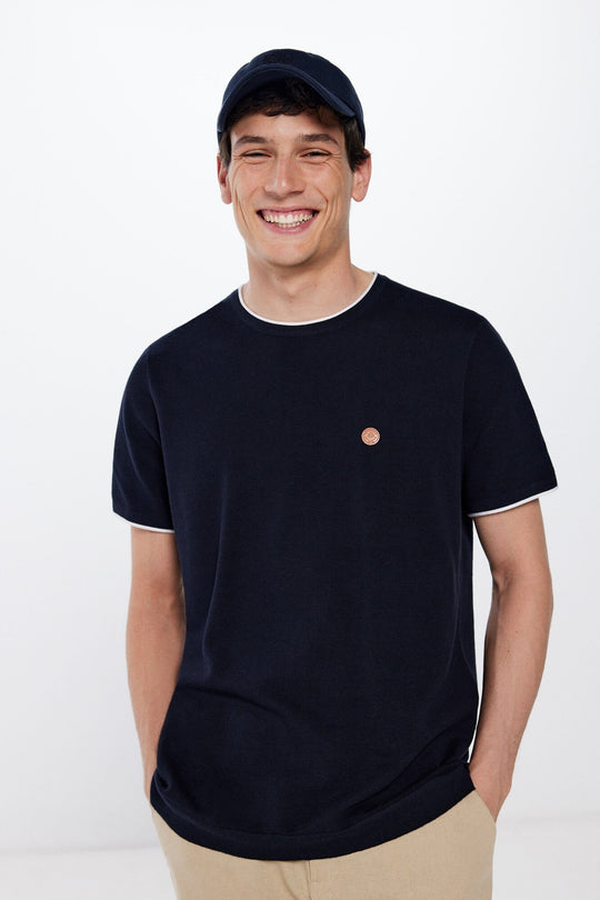 100% Cotton Short-Sleeved Jumper