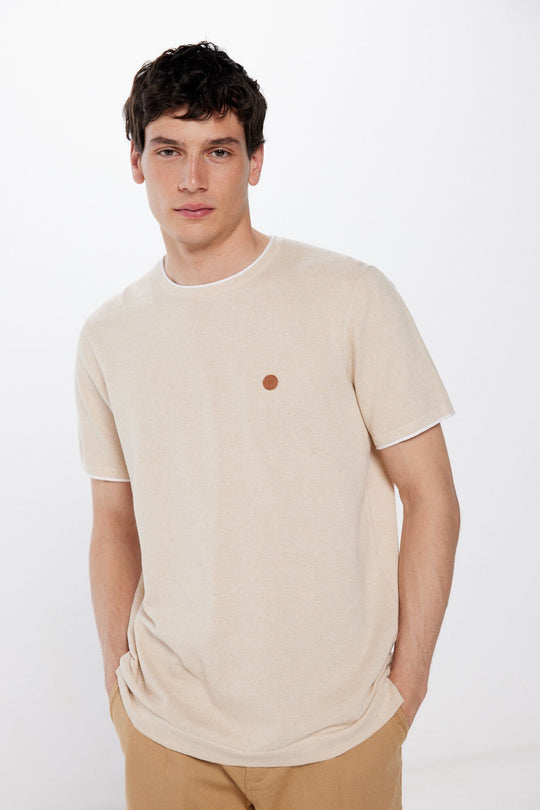100% Cotton Short-Sleeved Jumper