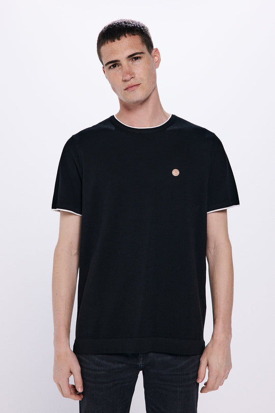 Short-sleeved jumper