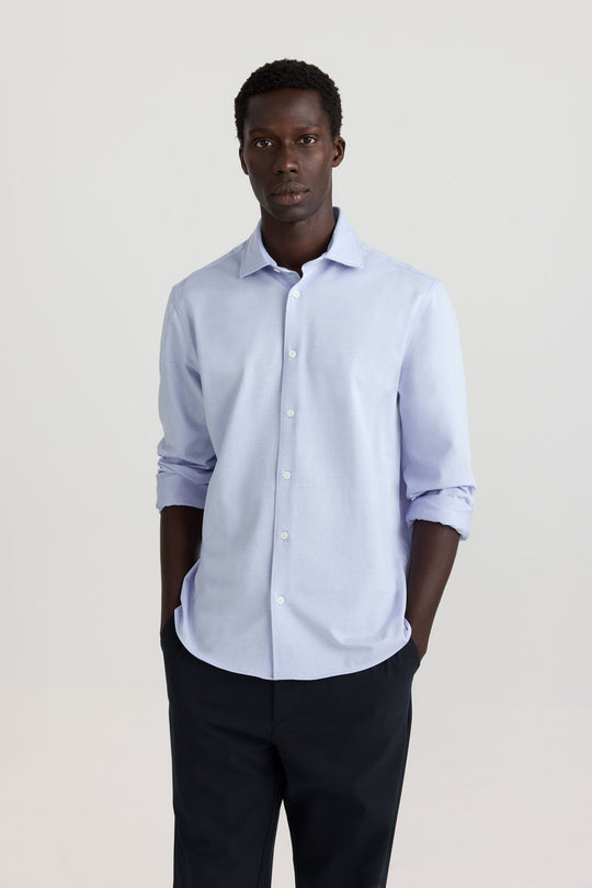 Quick dry and non-iron performance comfort shirt