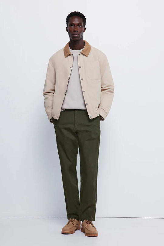 Comfort fit dobby chinos pants